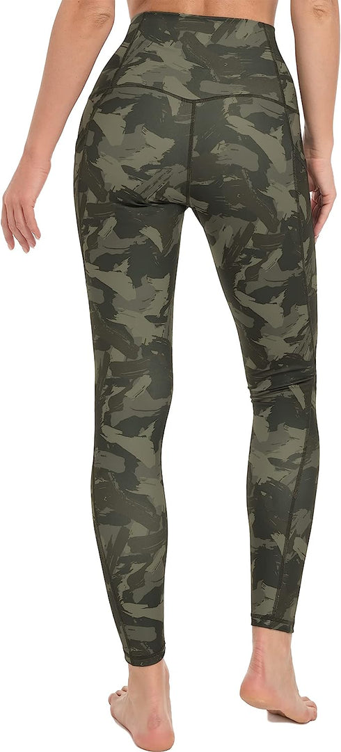 Free Leaper High Waisted Stretchy Yoga Pants for Women with Pockets